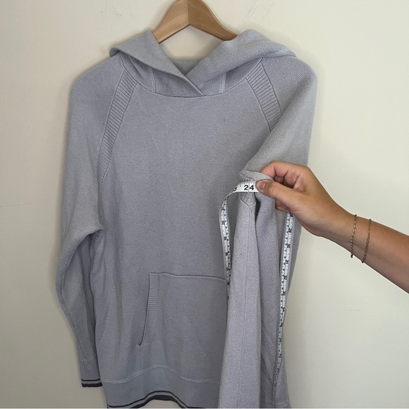Lululemon Womens Soothe Away Hoodie Sweater Stargaze / Graphite Purple Size 8 - Picture 2 of 8